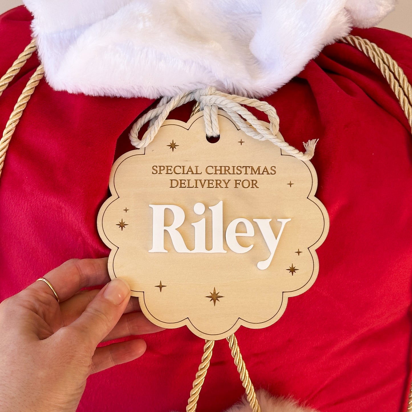 Gift Tag | Santa Sack Tag | TAG ONLY