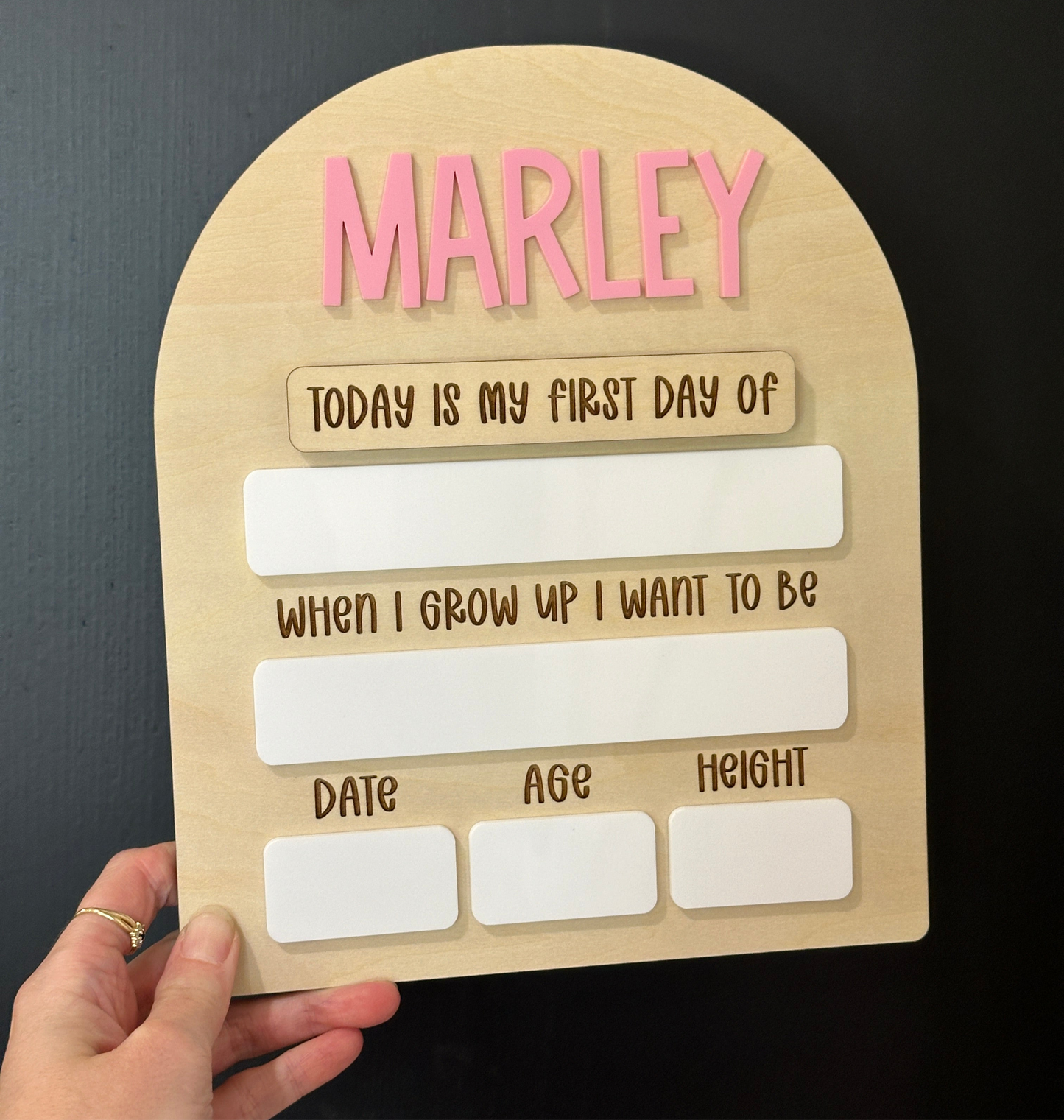 First Day of School Sign