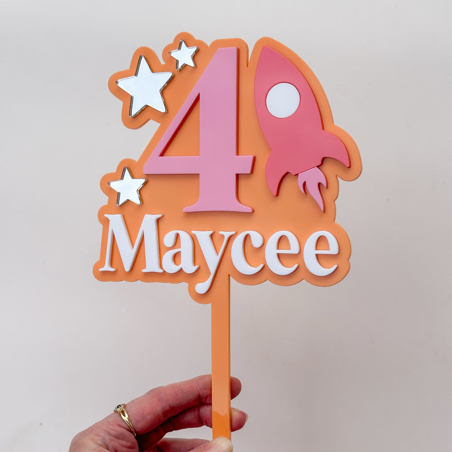 Cake Topper Space | Personalised
