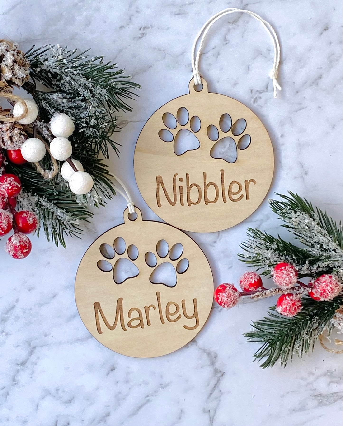 Personalised Pet Christmas Ornament | Pet Christmas Bauble