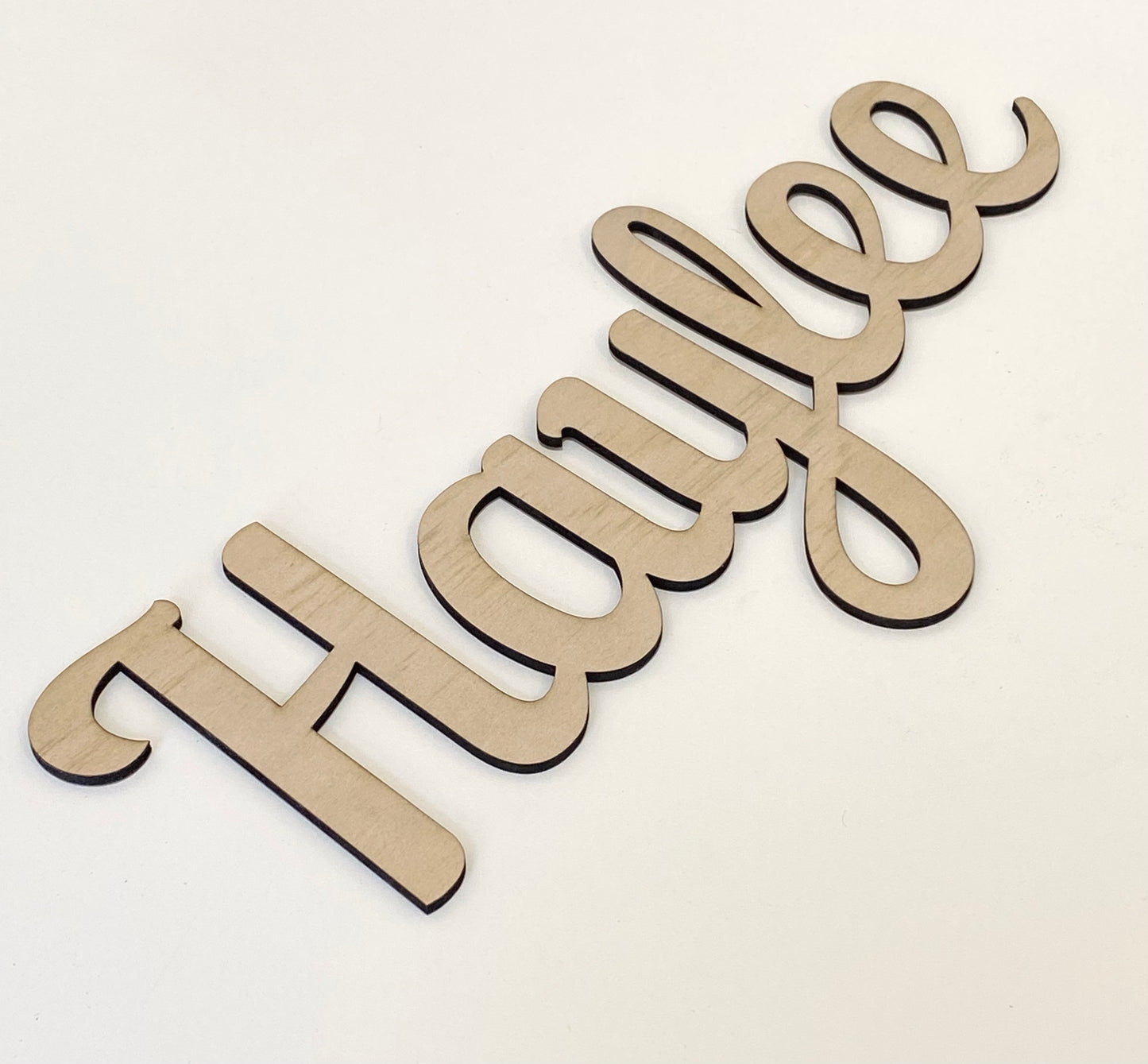 Personalised Wooden Name Sign | Custom Name Sign | Laser Cut Wooden Sign