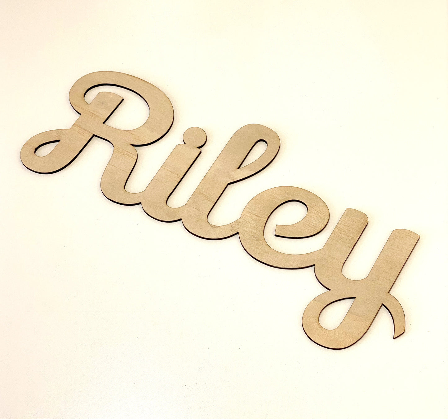 Personalised Wooden Name Sign | Custom Name Sign | Laser Cut Wooden Sign