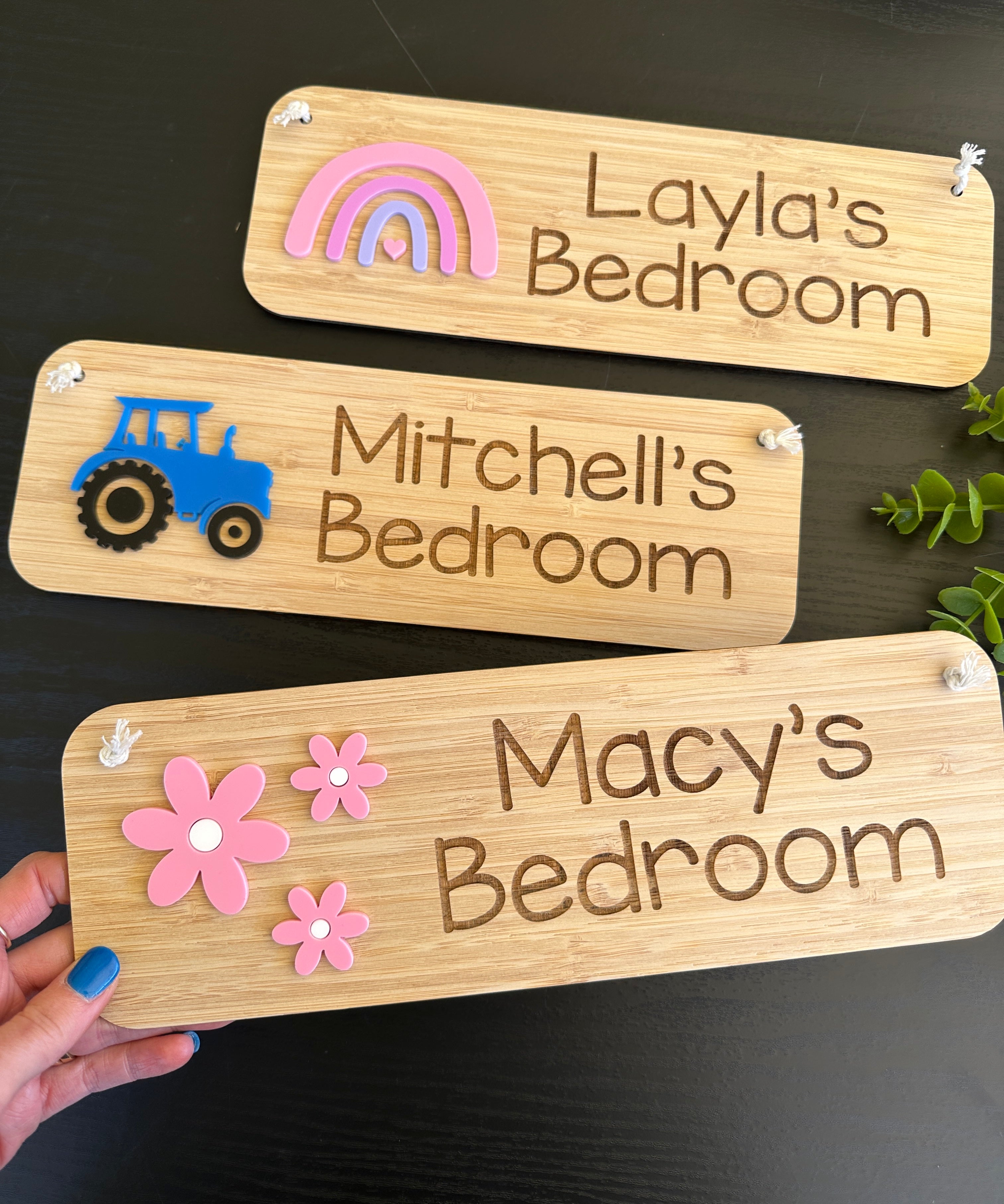 Bedroom Name Signs