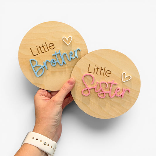 Little Brother / Little Sister Sign
