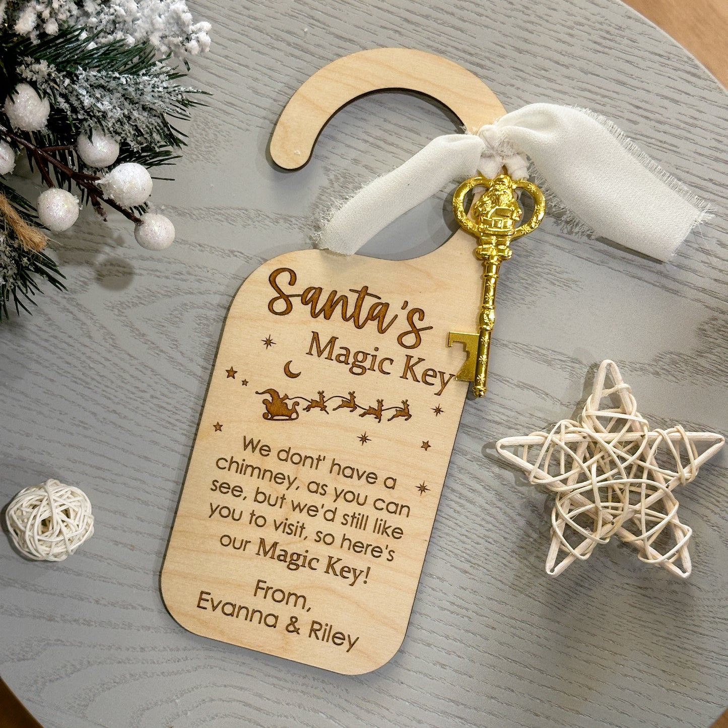 Personalised Santa's Magic Key | Christmas Key | Santa's Magical Key