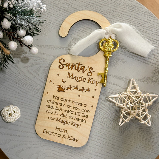 Personalised Santa's Magic Key | Christmas Key | Santa's Magical Key