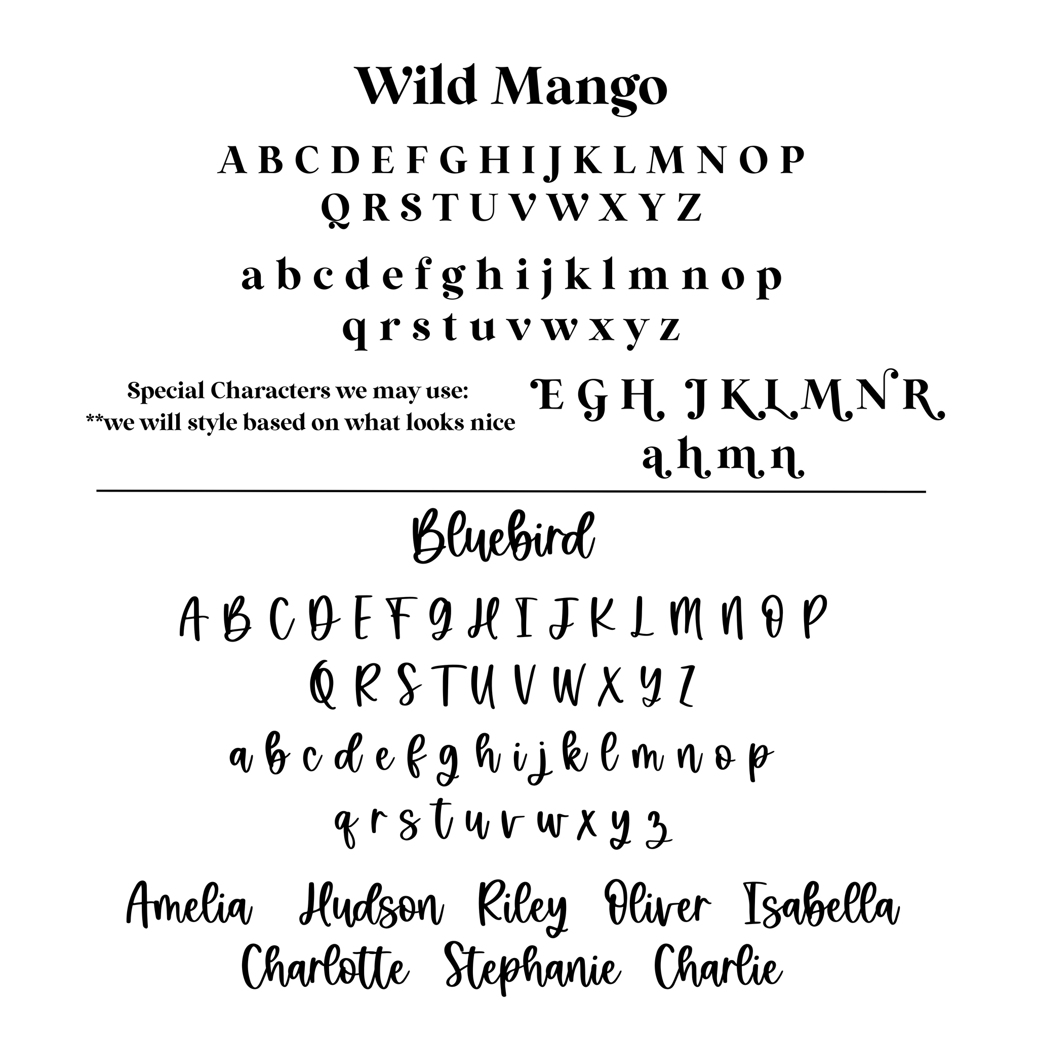 Double Layered Acrylic Name Sign – Be Inspired Designs