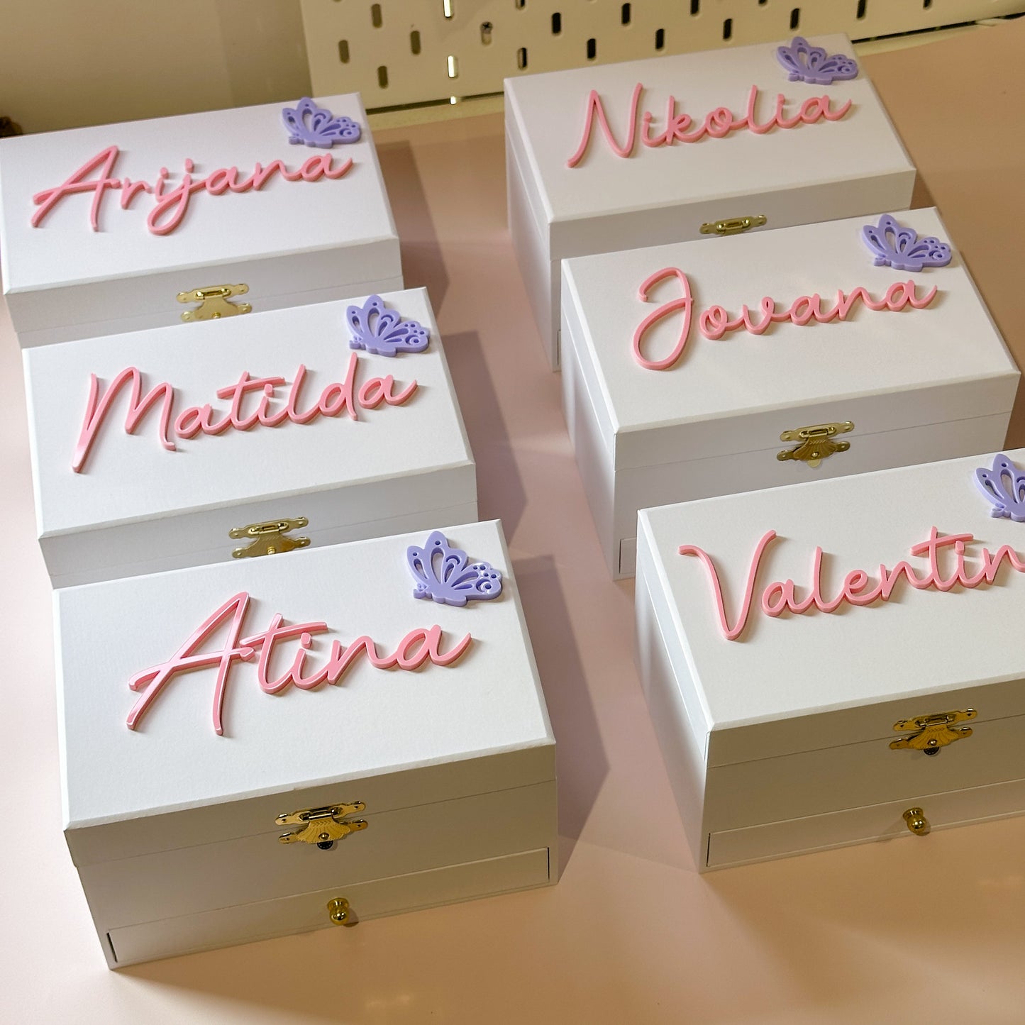 Personalised Music Jewellery Box | Ballerina Girls Musical Jewelry Box | Kids Jewellery Box