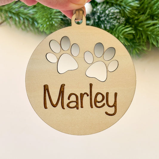 Personalised Pet Christmas Ornament | Pet Christmas Bauble