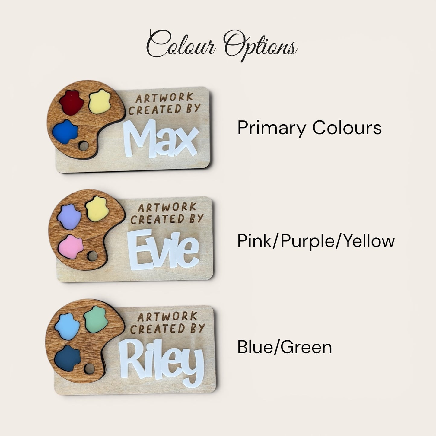 Artwork Display Kids Magnets | Personalised Kids Fridge Magnets