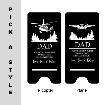 Father's Day Gift | Moblie Phone Holder for Desk - Plane/Helicopter