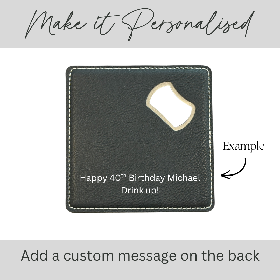 Bottle Opener Coaster