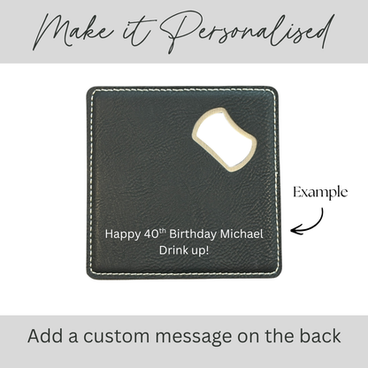 Bottle Opener Coaster