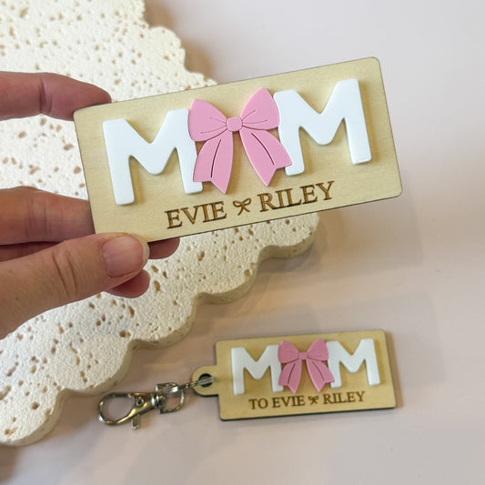 Mother's Day Gift Magnet & Keyring