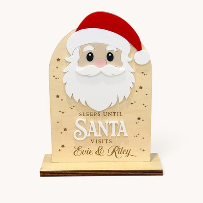 Christmas Countdown Sign | Personalised Christmas Sign