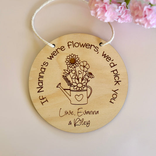 Mother's Day Sign - Flowers